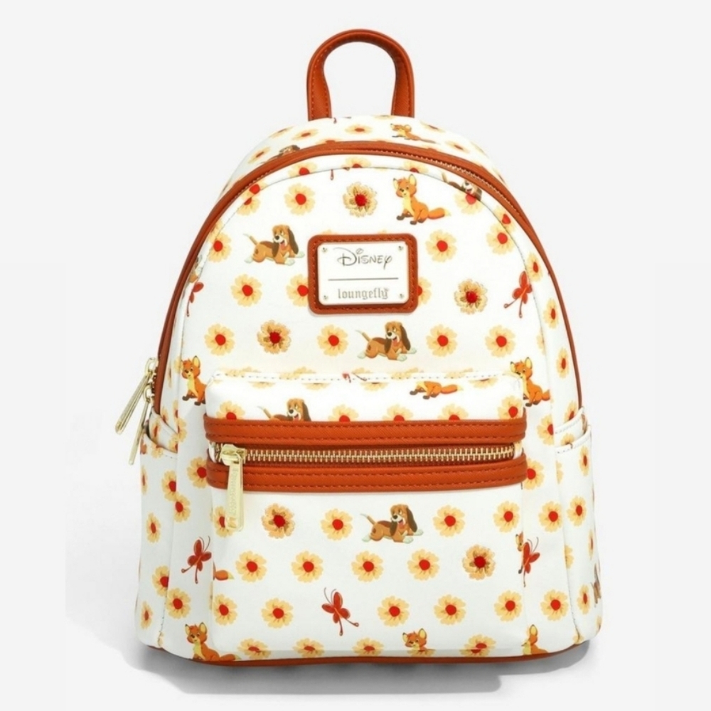 Loungefly The Fox And The Hound Disney Parks Mini Backpack